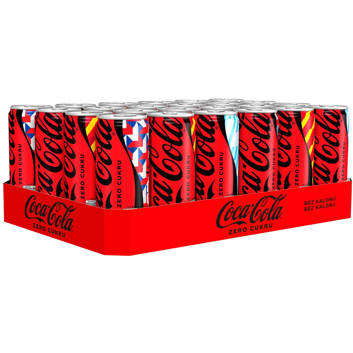 Coca-Cola Zero - kolový nápoj - plech 0,33 l