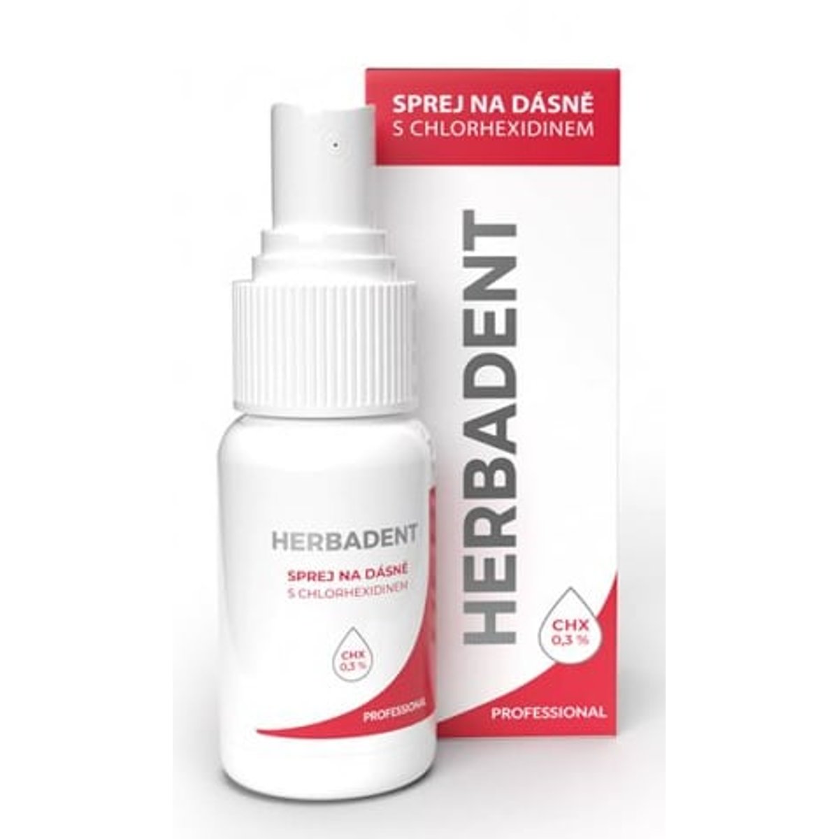 HERBADENT PROFES.sprej na dásně s chlorhex.25ml