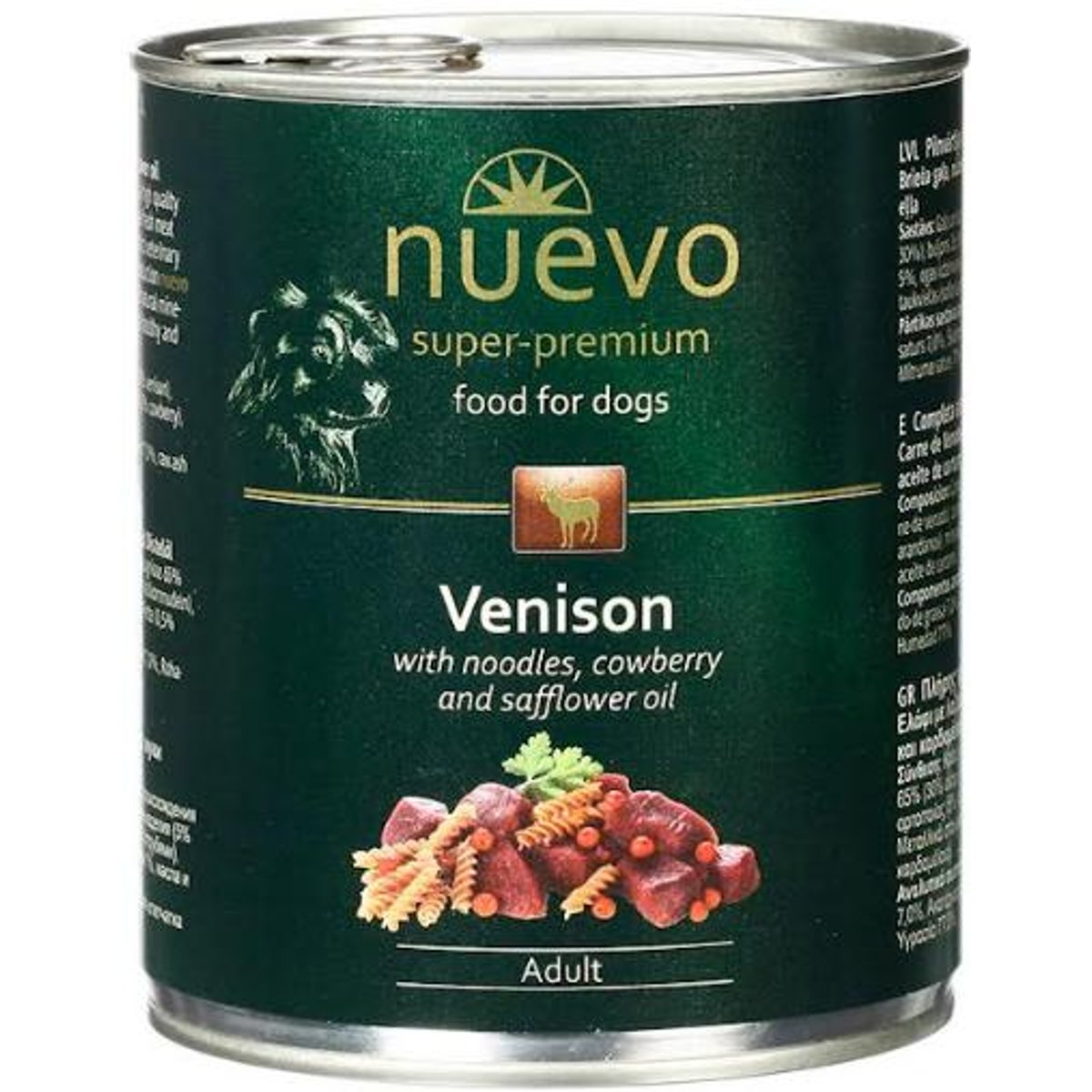 Nuevo Adult prémiové mokré krmivo pro psy zvěřina