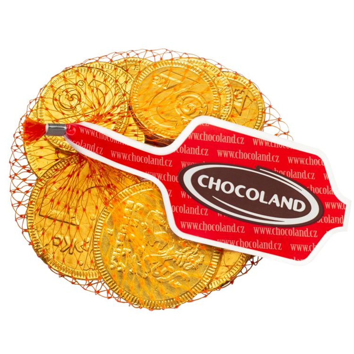 Chocoland Mince CZ v síťce mléčná čokoláda