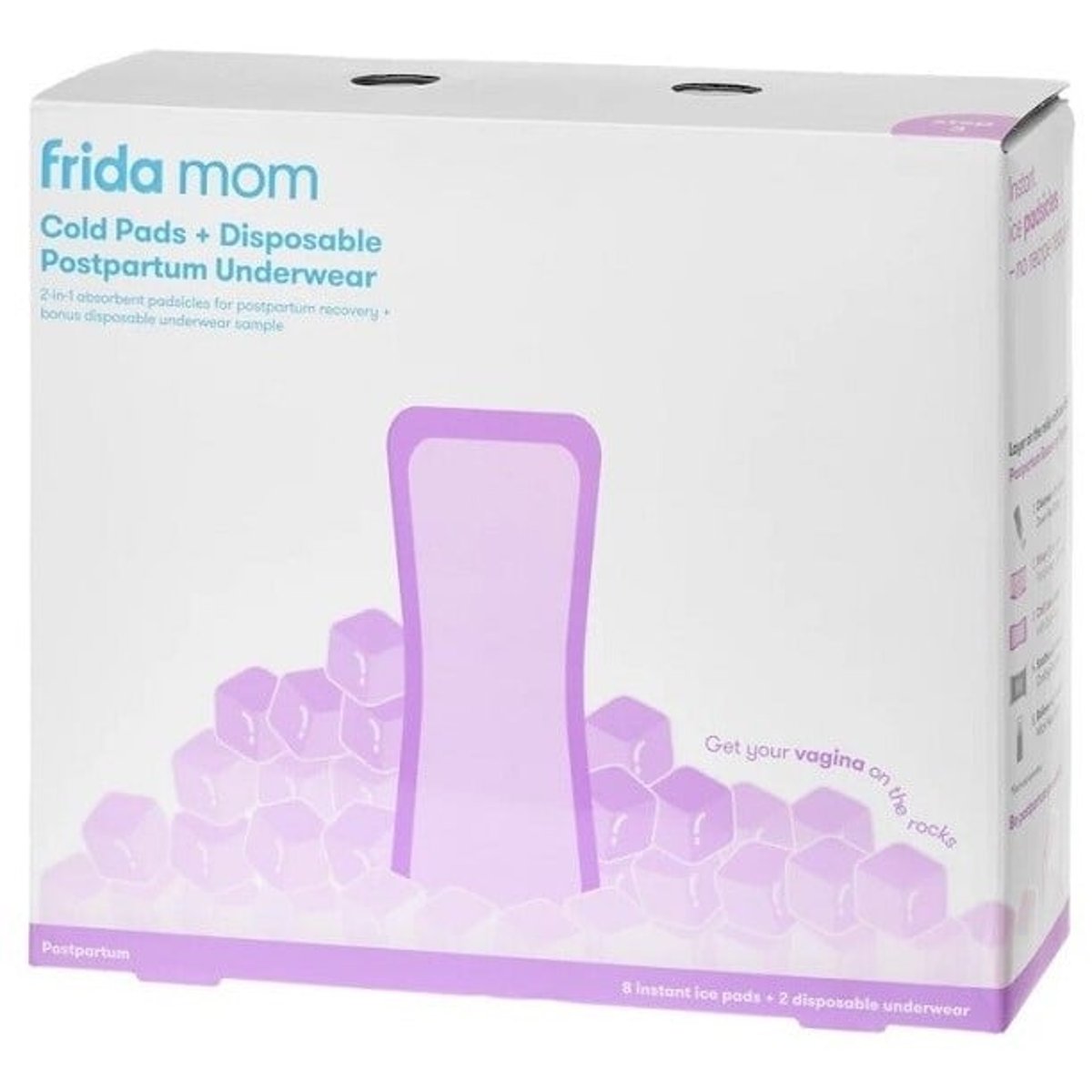 Frida Mom chlad.absorpční vložky 8ks+popor.kal.2ks