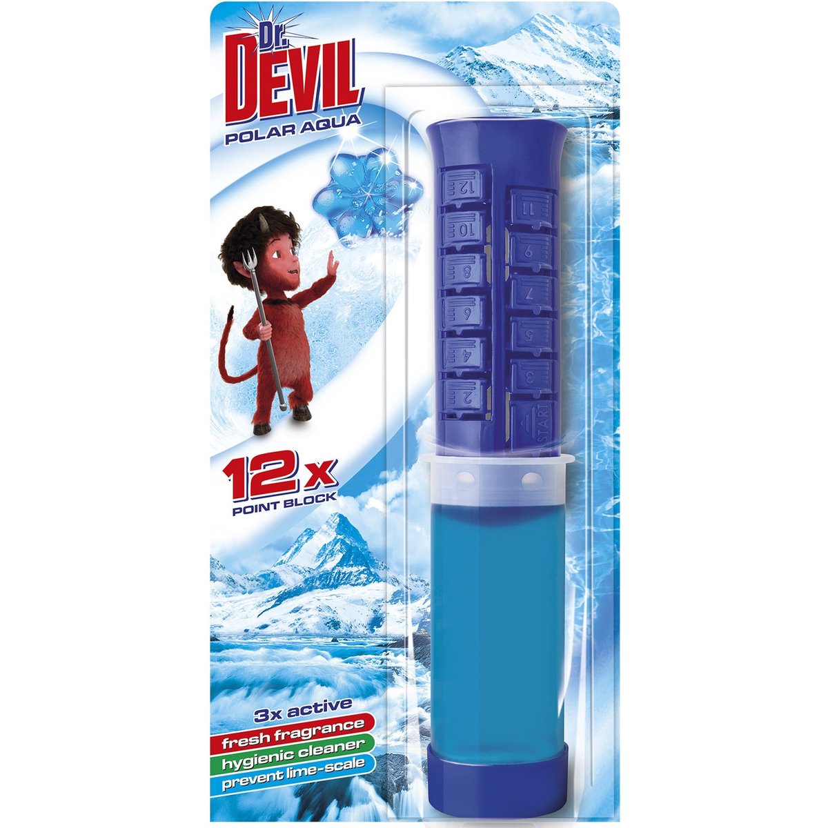 Dr. Devil Polar Aqua 3v1 WC blok