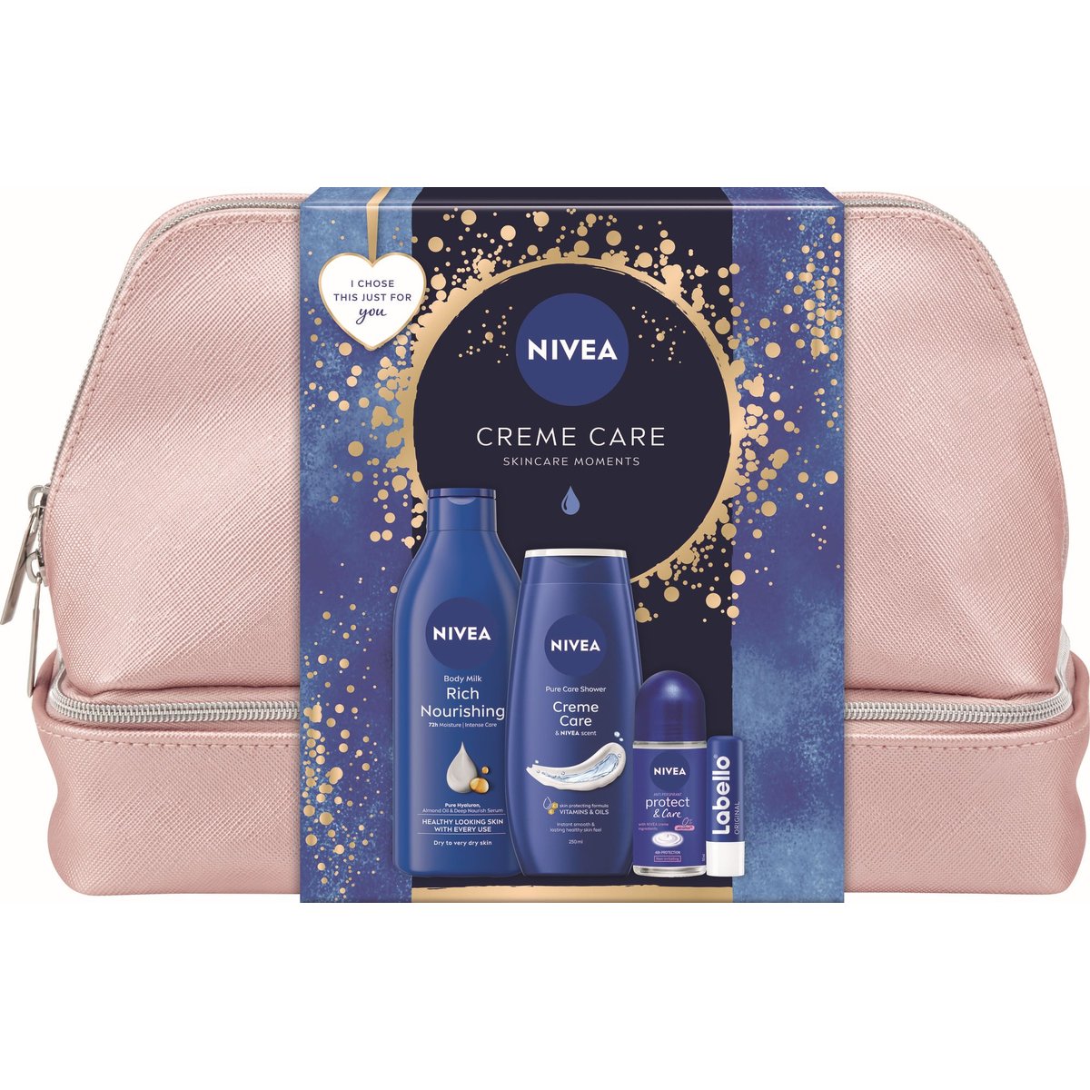 NIVEA Creme Care dárková sada pro výživu a hydrataci