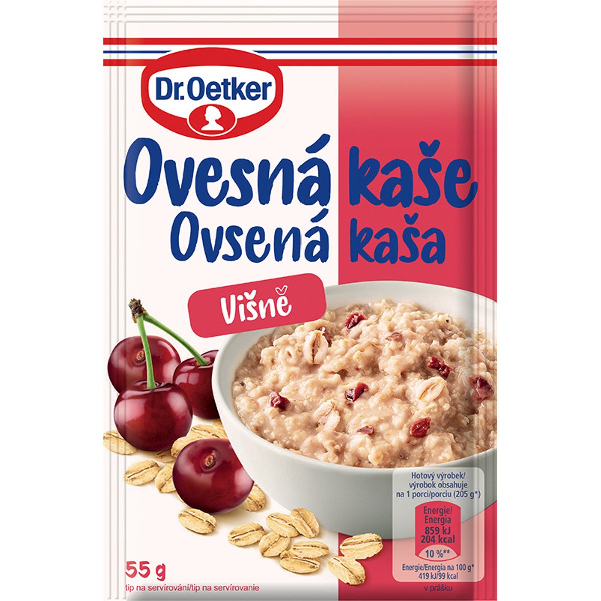 Dr.Oetker Ovesná kaše višně