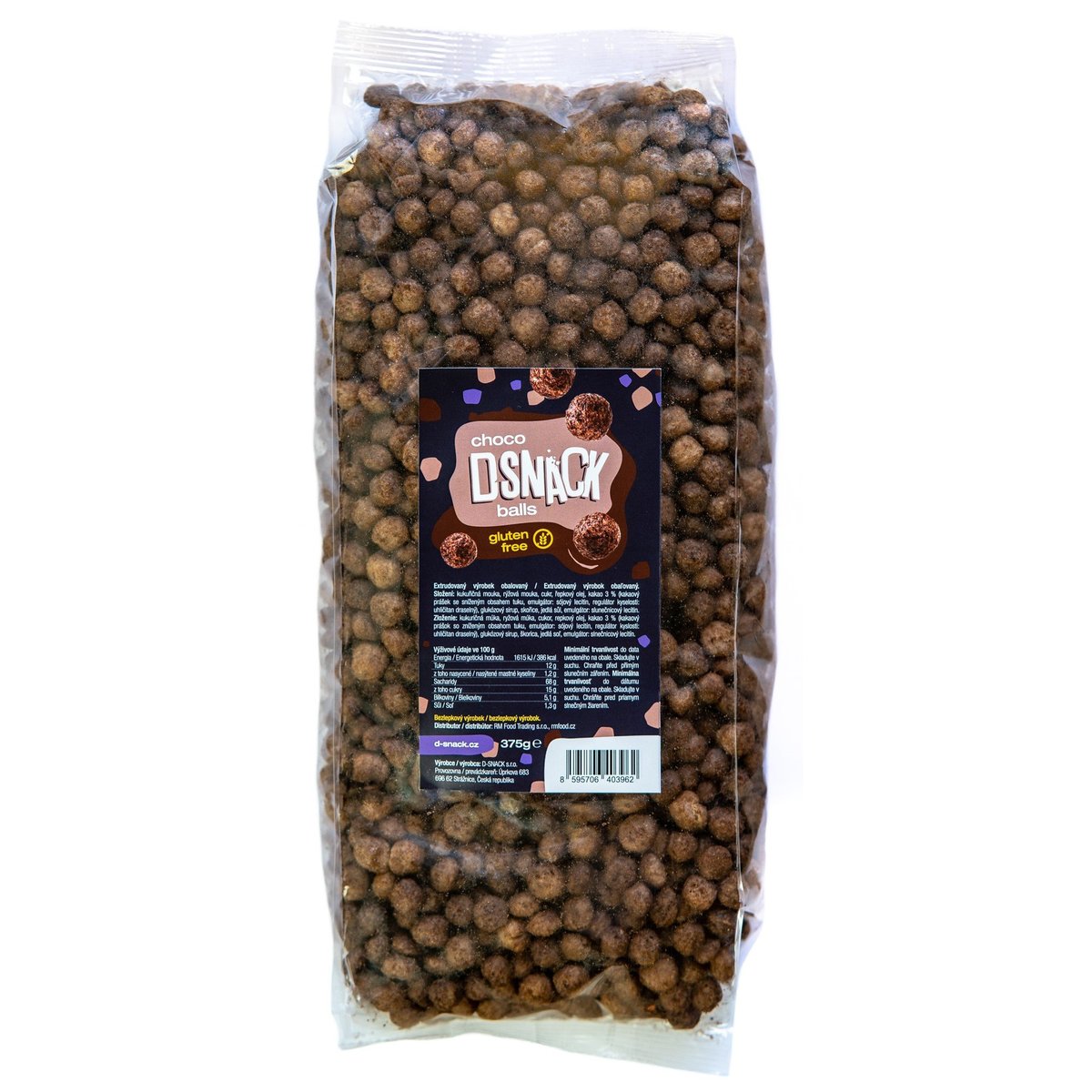 D-Snack Čokoládové kuličky bezlepkové