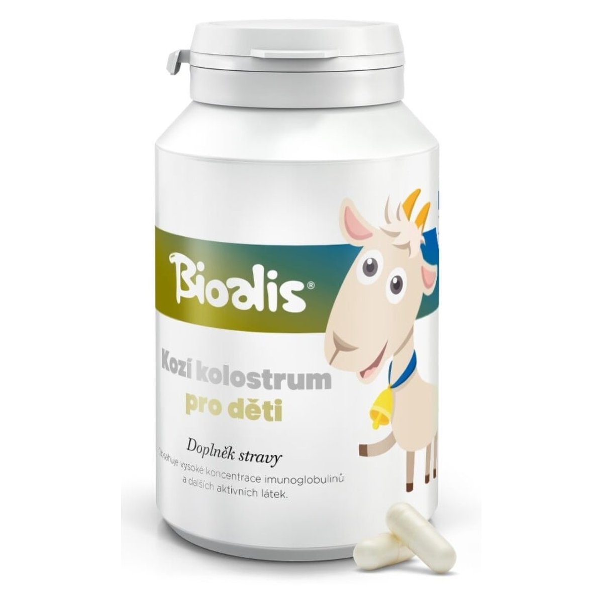 Levně BIOALIS Kozí kolostrum pro děti 3+ cps.140