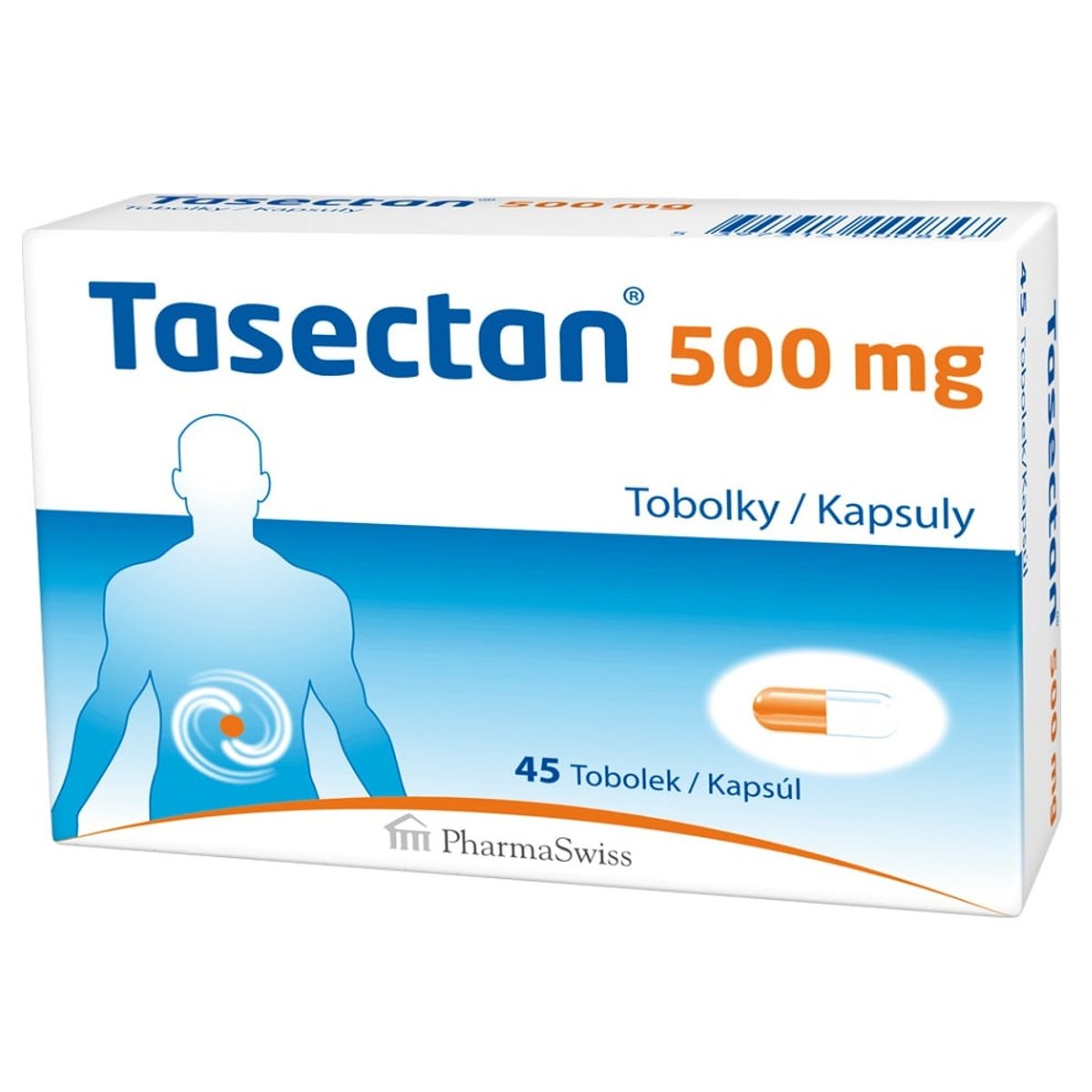Tasectan 500mg tob.45