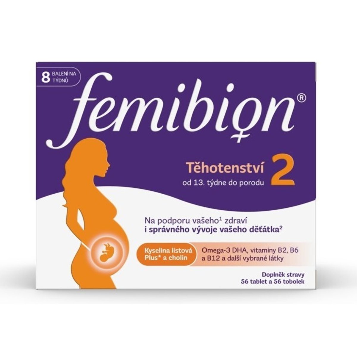 Femibion 2 Těhotenství tbl.56 + tob.56