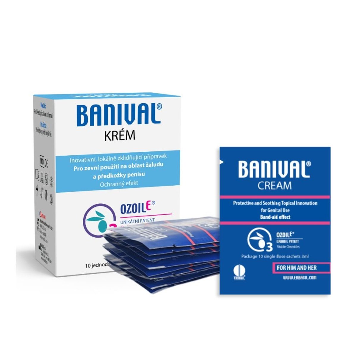 BANIVAL krém sáčky 10x3g