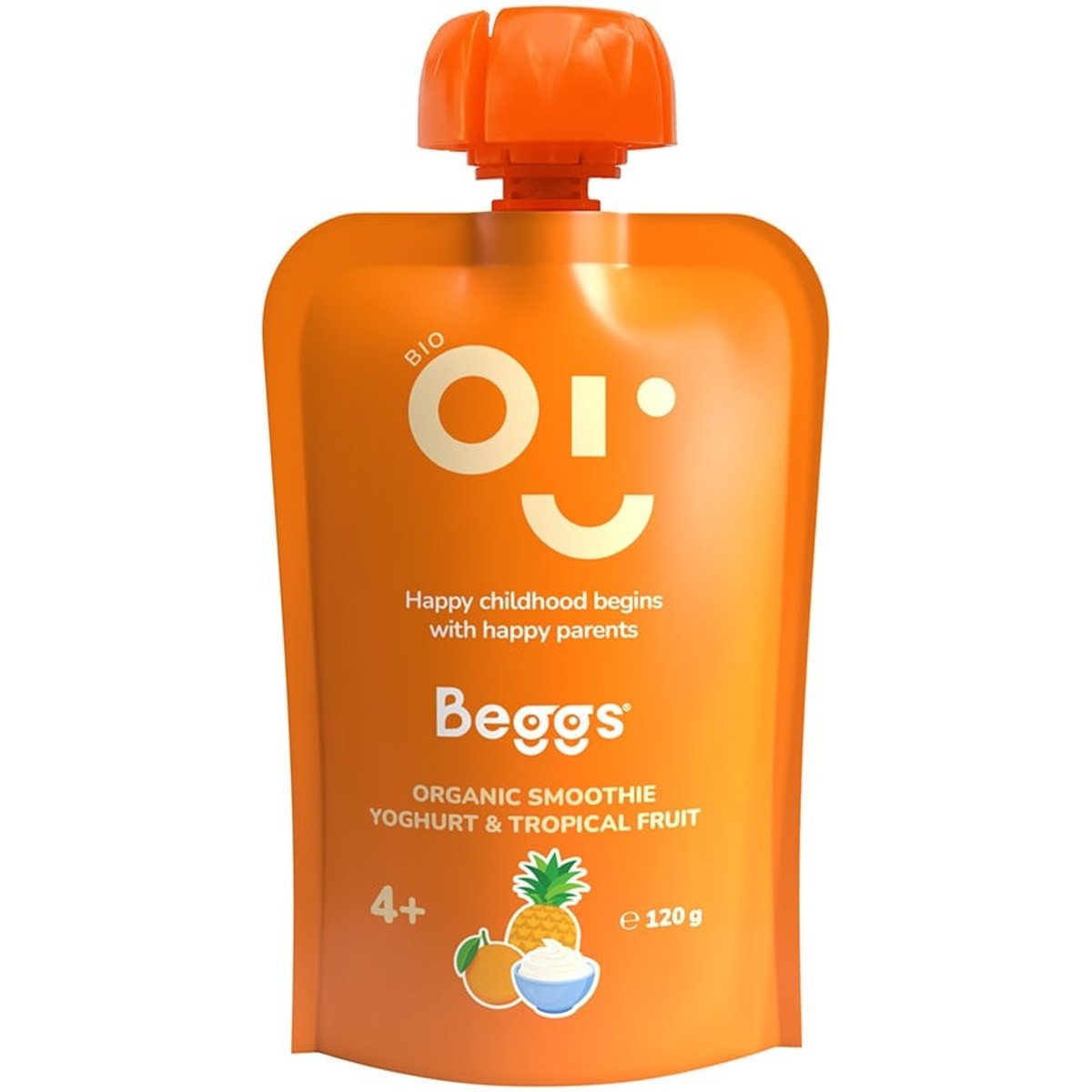 Beggs BIO Smoothie s jogurtem a tropickým ovocem