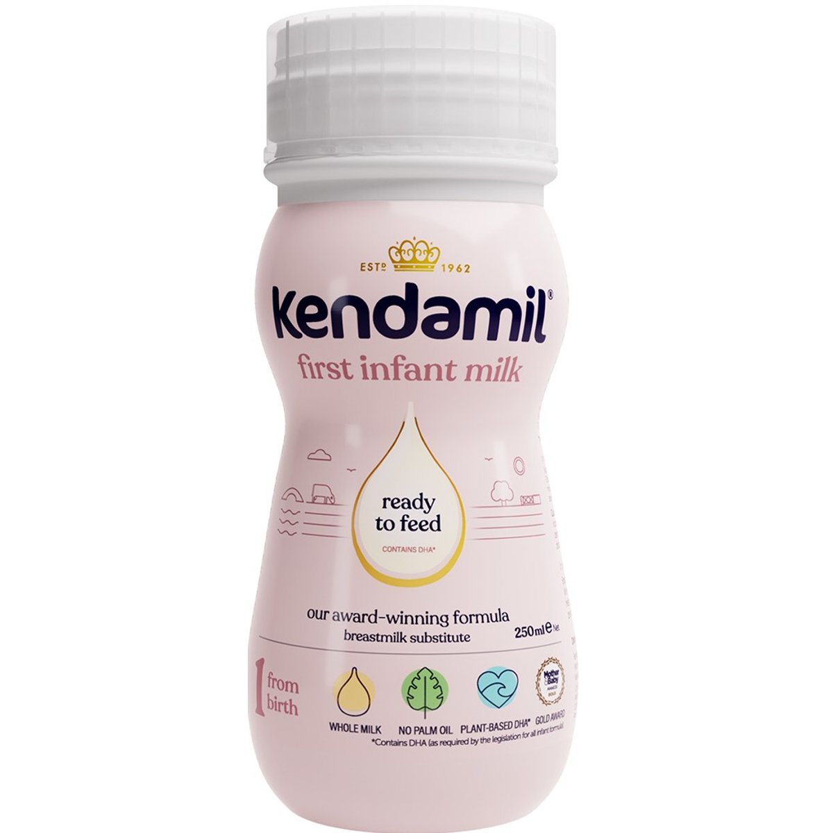 Kendamil Tekuté počáteční kojenecké mléko 1