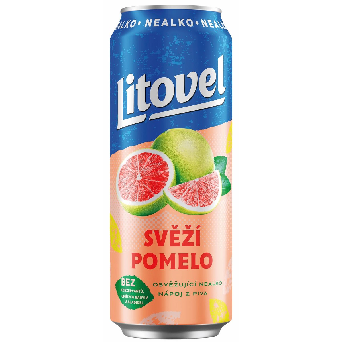 Litovel Pomelo nealkoholické pivo plech