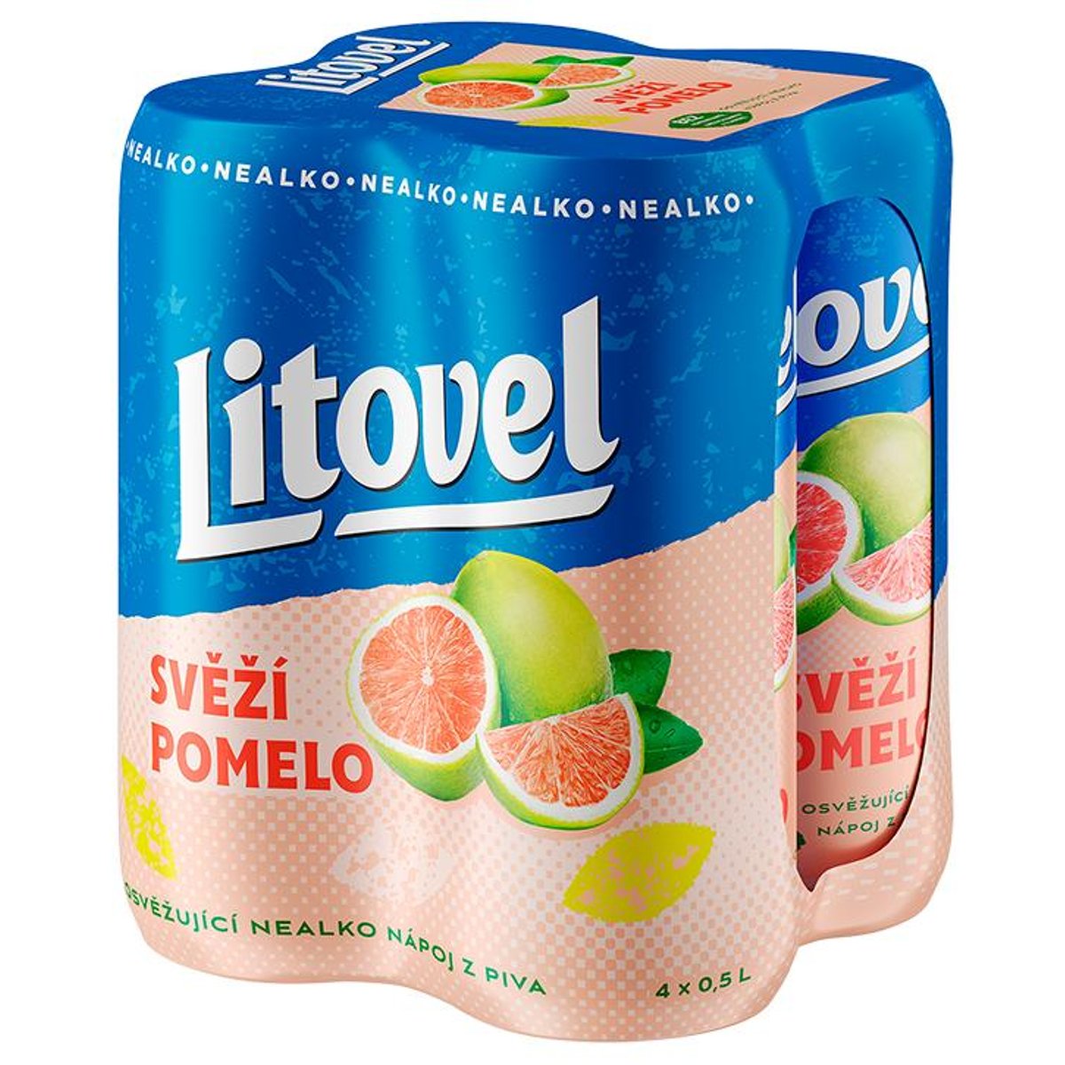 Litovel Pomelo nealkoholické pivo plech