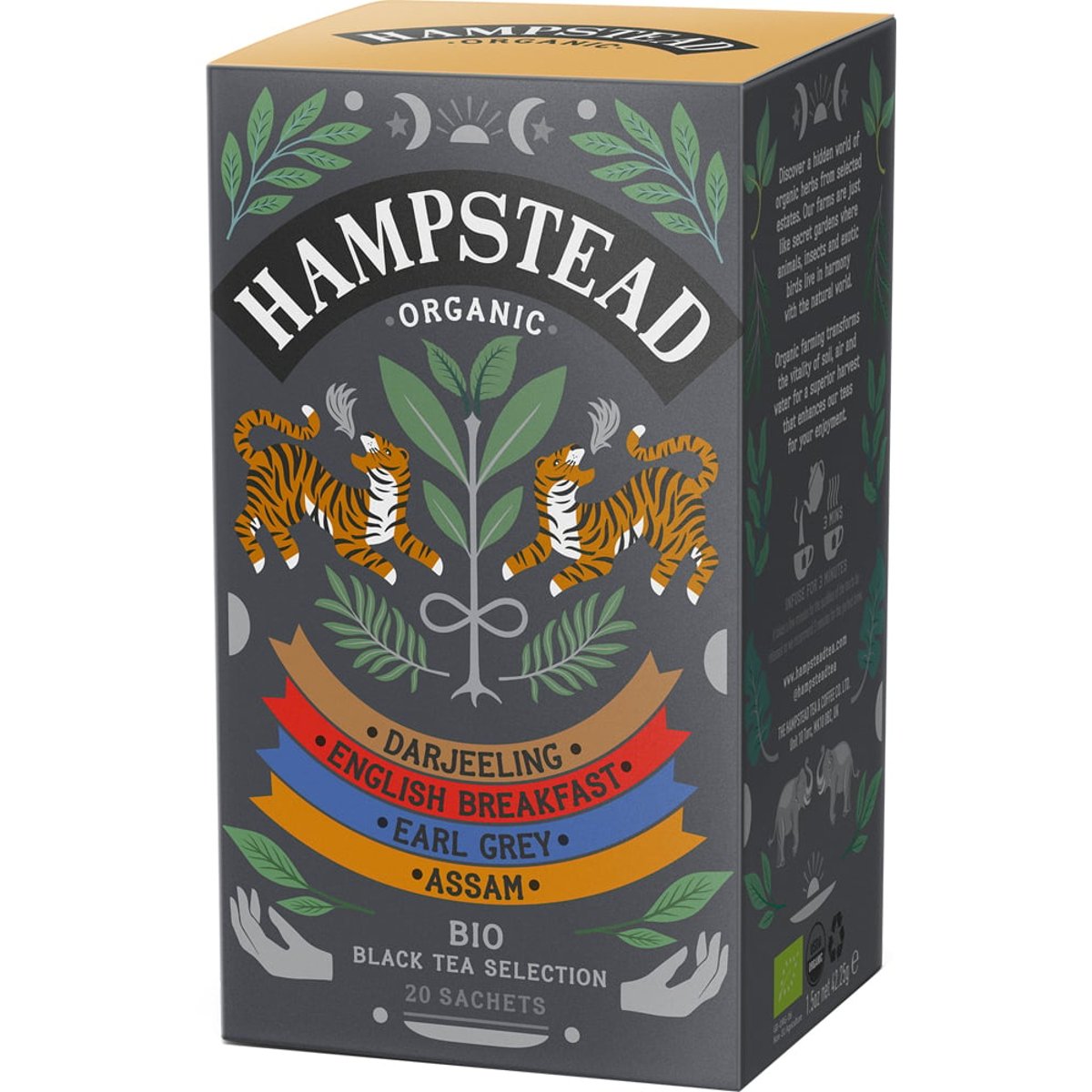 Hampstead Tea BIO Selekce černých čajů