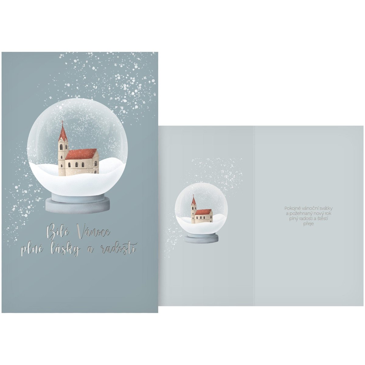 Vánoční přání sněžítko