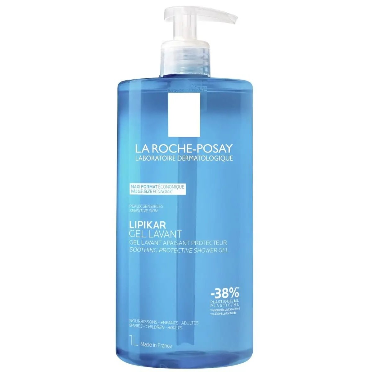 LA ROCHE-POSAY LIPIKAR sprchový gel 1L