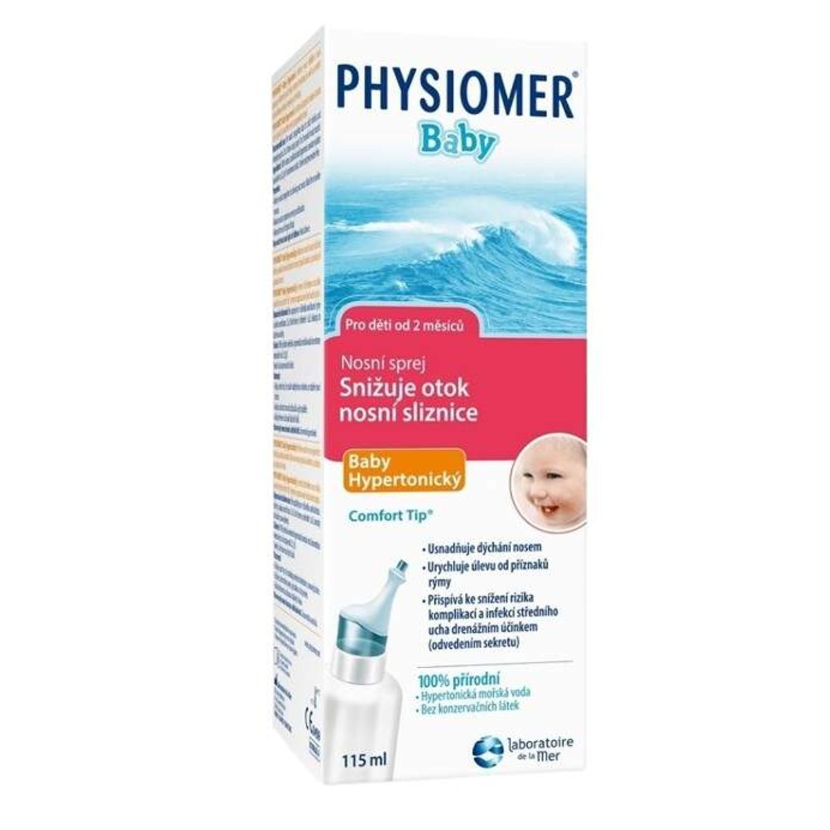 Physiomer Baby hypertonic 115ml