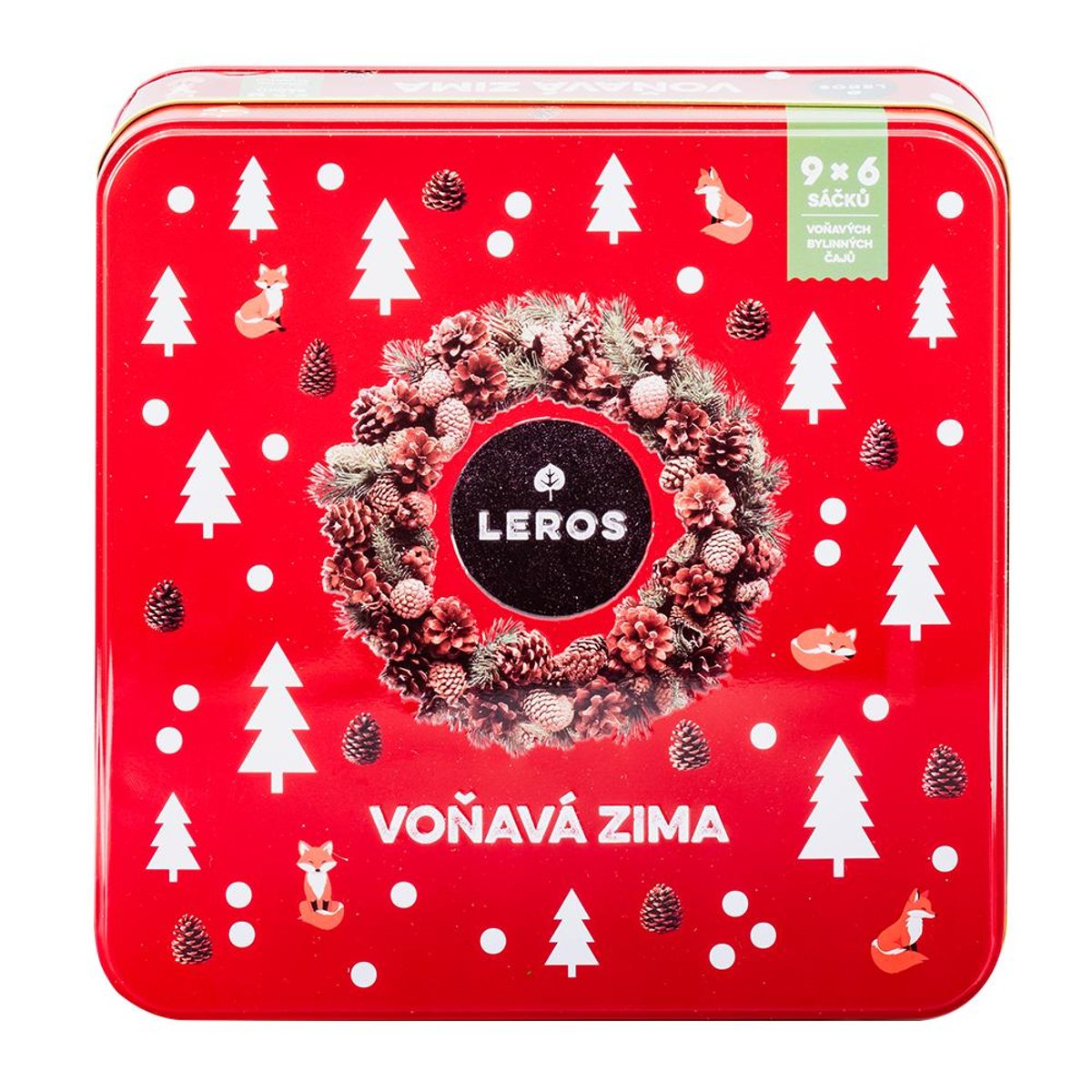 Leros Voňavá zima plechová dárková kazeta