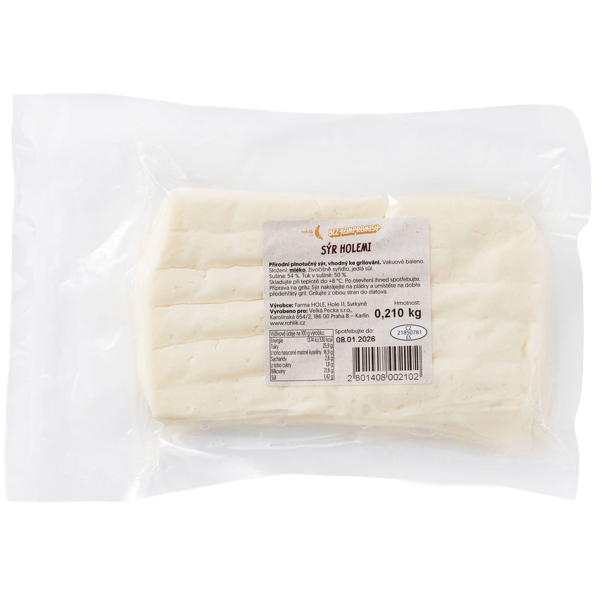 Rohlik.cz Sýr Holemi