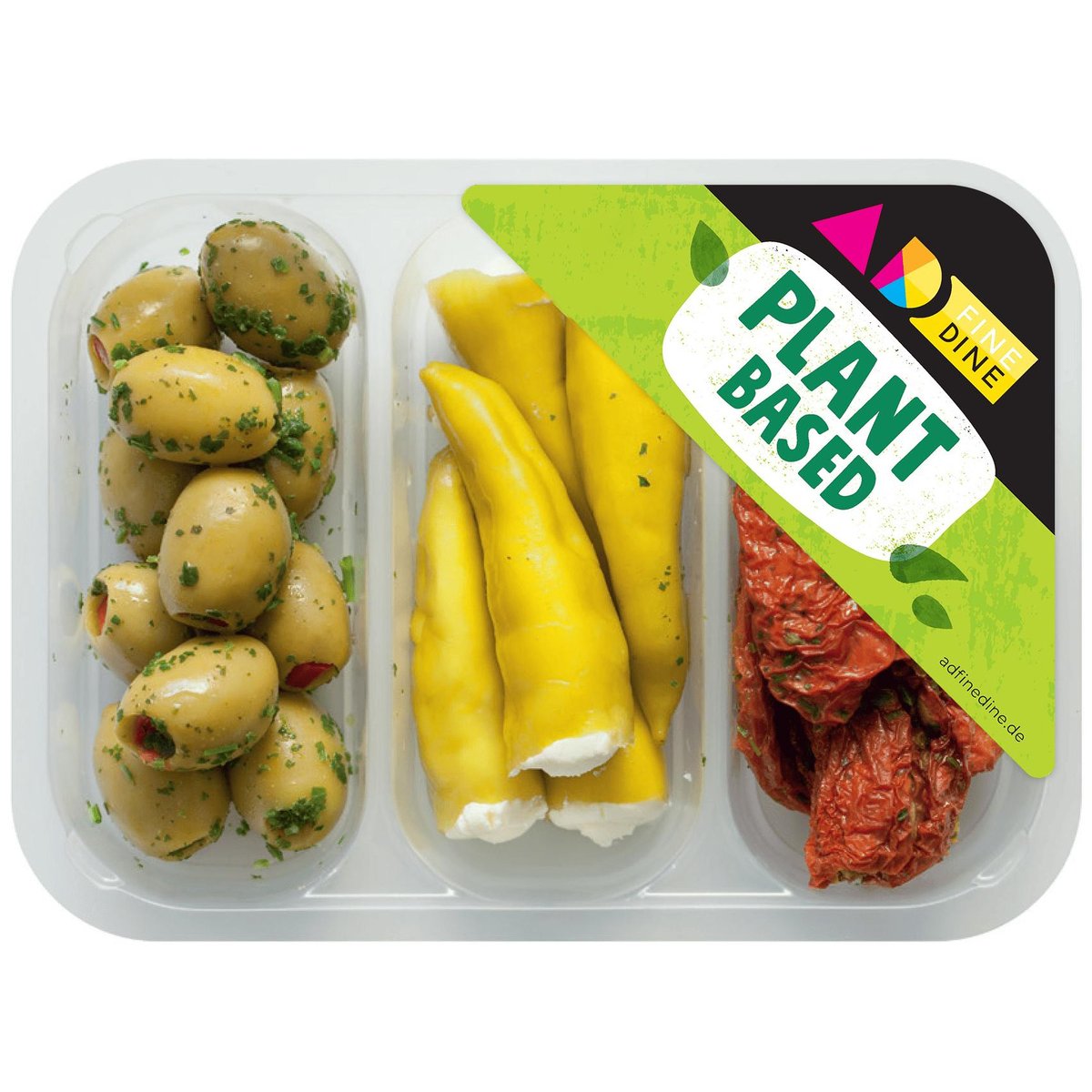 Mix&Share Vegan Korfu směs zeleniny a oliv v řepkovém oleji