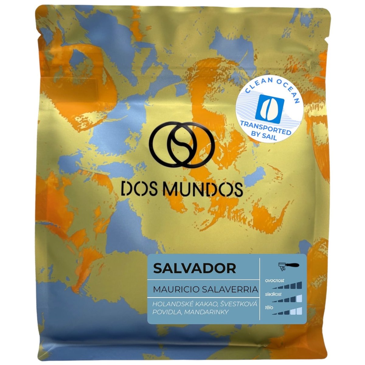 Dos Mundos El Salvador Mauricio Salaverria espresso zrnková káva