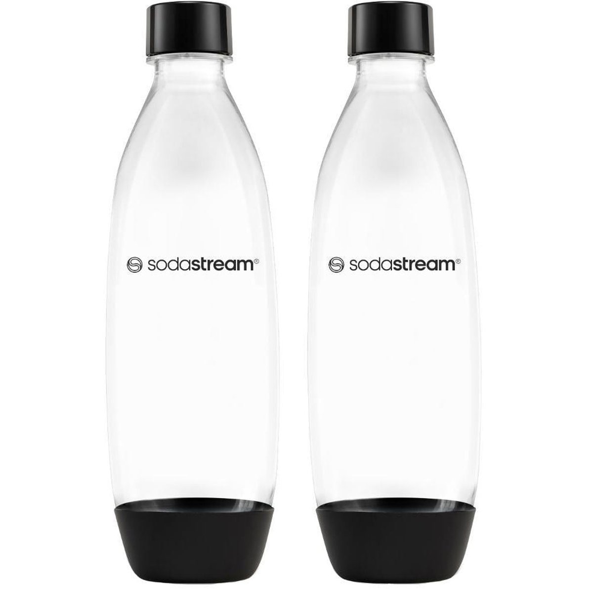 Sodastream Fuse Black lahve vhodné do myčky (2×1 l)