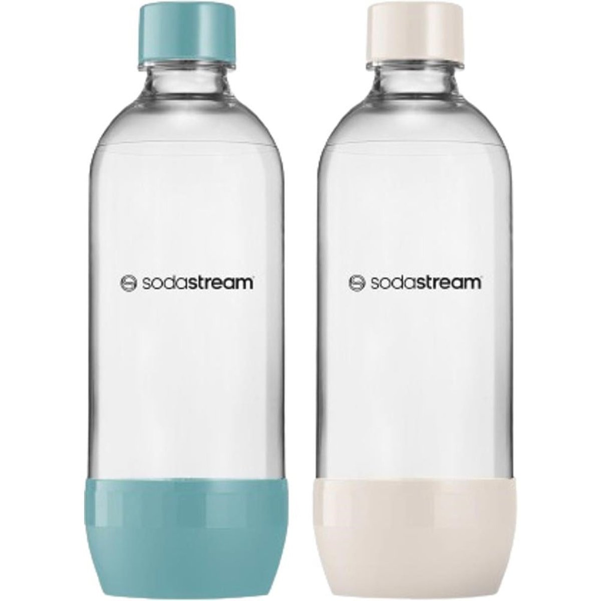 Sodastream Jet Blue/Sand lahve vhodné do myčky (2×1 l)