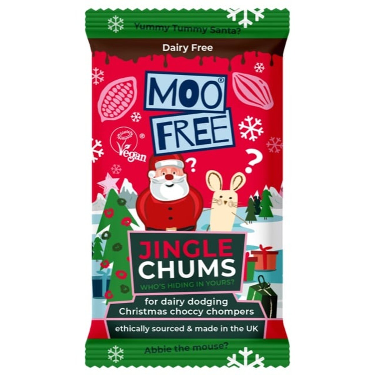 Moo-free Vánoční kakaová tyčinka