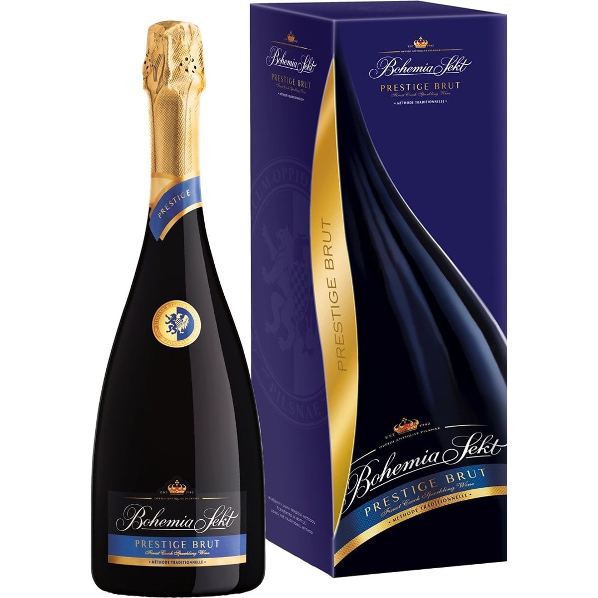 Bohemia Sekt Prestige brut, dárkové balení