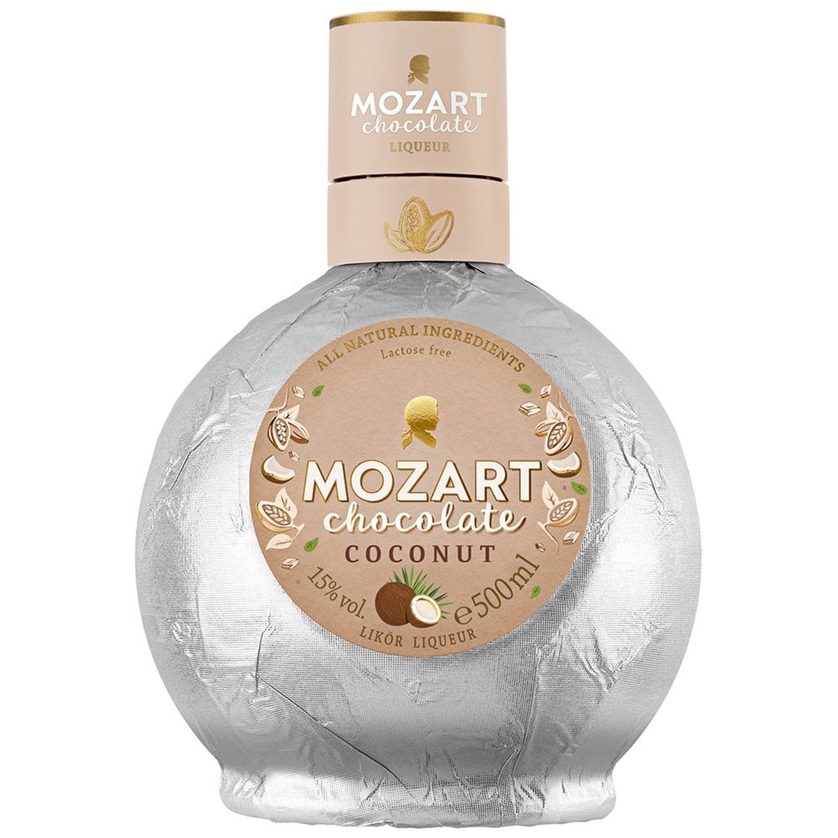 Mozart Chocolate Coconut Cream liqueur 15% obj.
