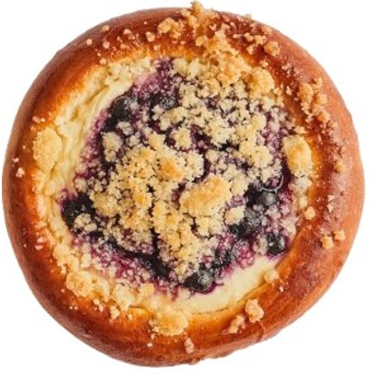 420 Koláč s tvarohovým krémem a borůvkami