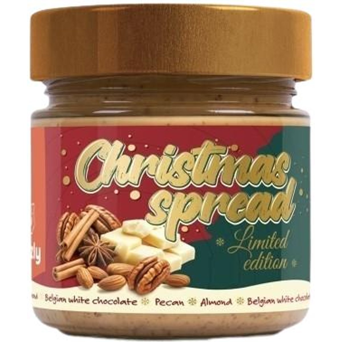 Grizly - Vánoční oříškový krém - 230 g