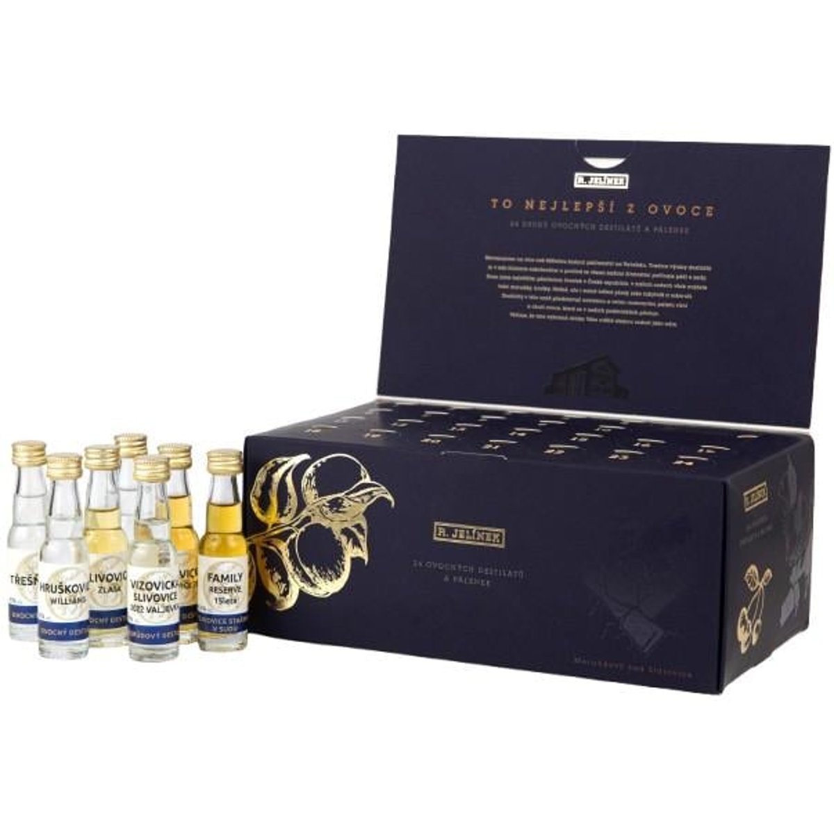 R.JELÍNEK Degustační box To nejlepší z ovoce 24×0,02l