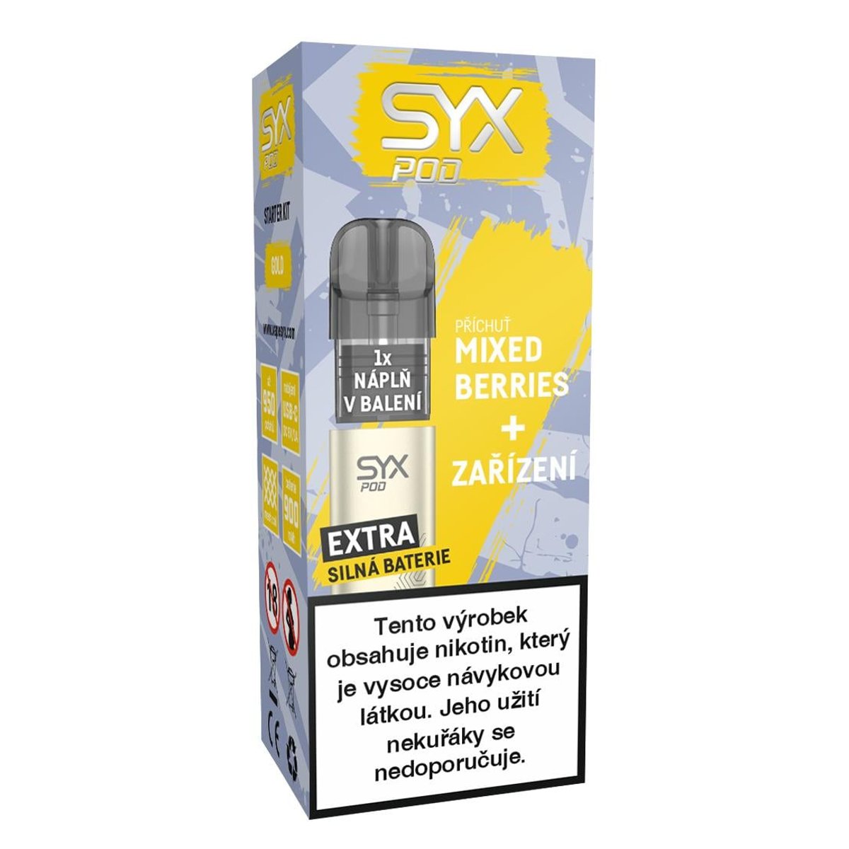 SYX Pod Starter kit Gold