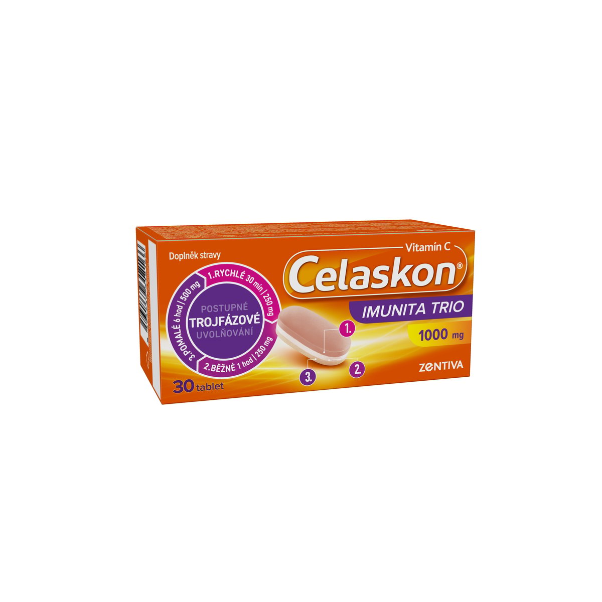 Levně Celaskon Imunita TRIO 1000mg tbl.30 Zentiva