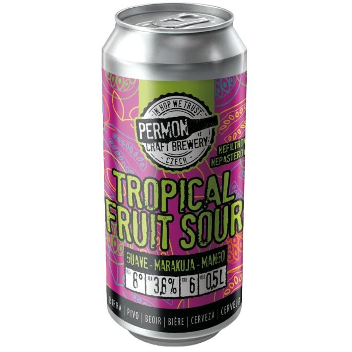 Permon Tropical Fruit Sour plech
