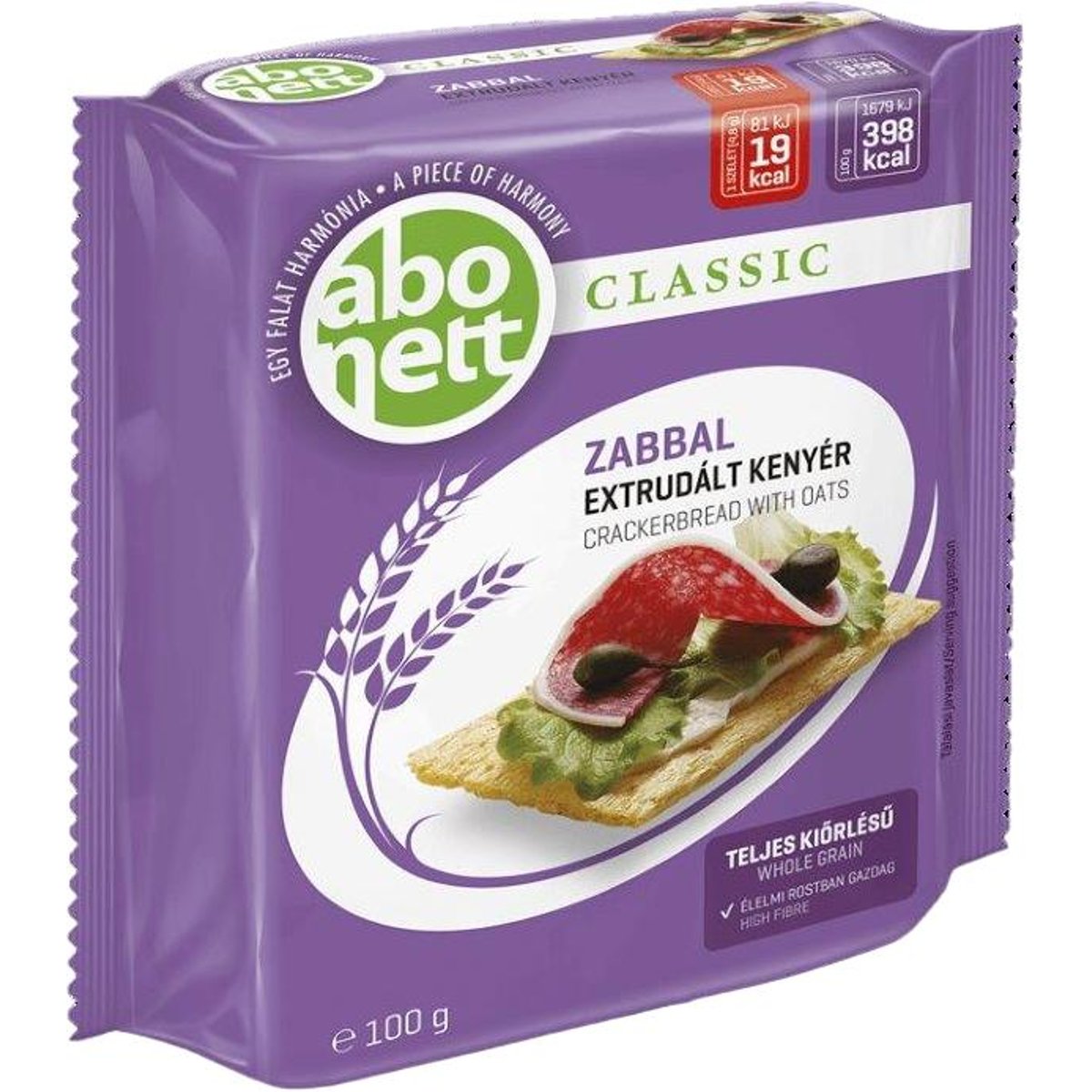 Abonett Chléb extrudovaný classic celozrnný ovesný