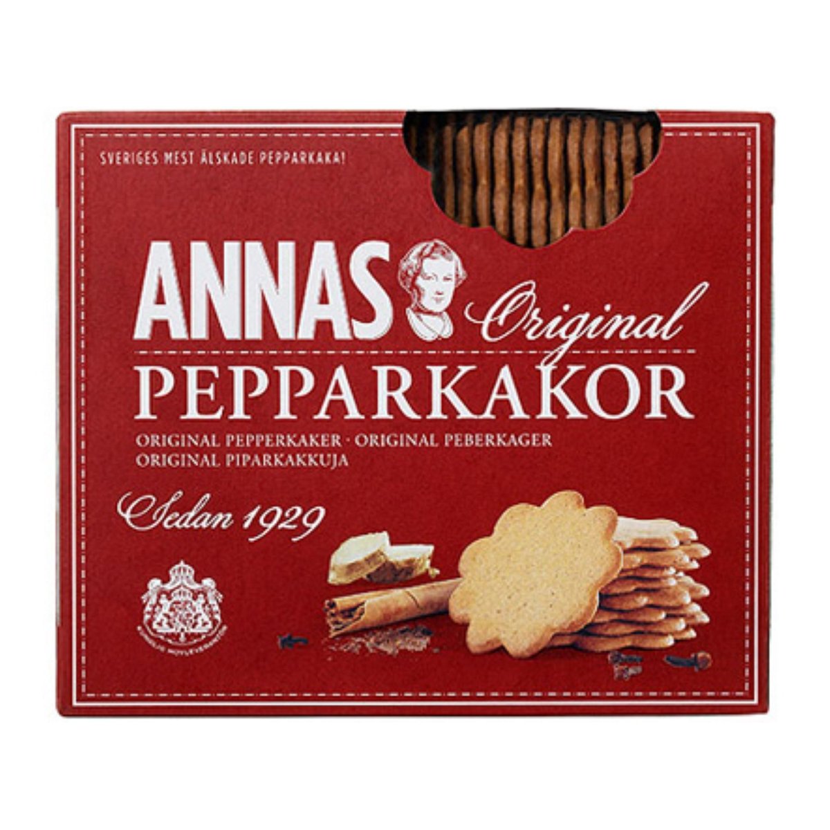 Annas Pepparkakor Original sušenky s perníkovou příchutí