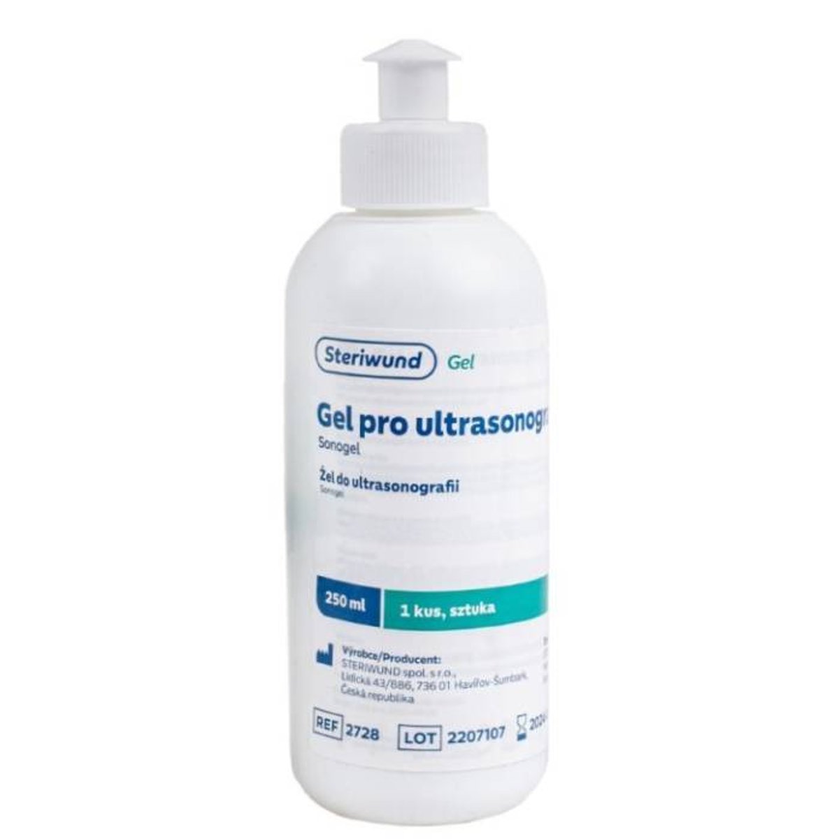 Sonogel na ultrazvuk 500ml Steriwund