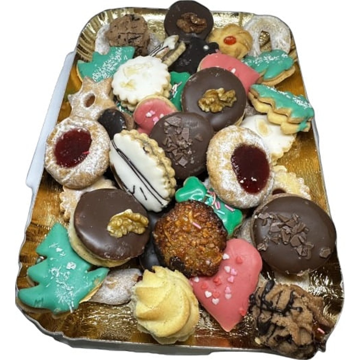 Tradiční vánoční cukroví střední