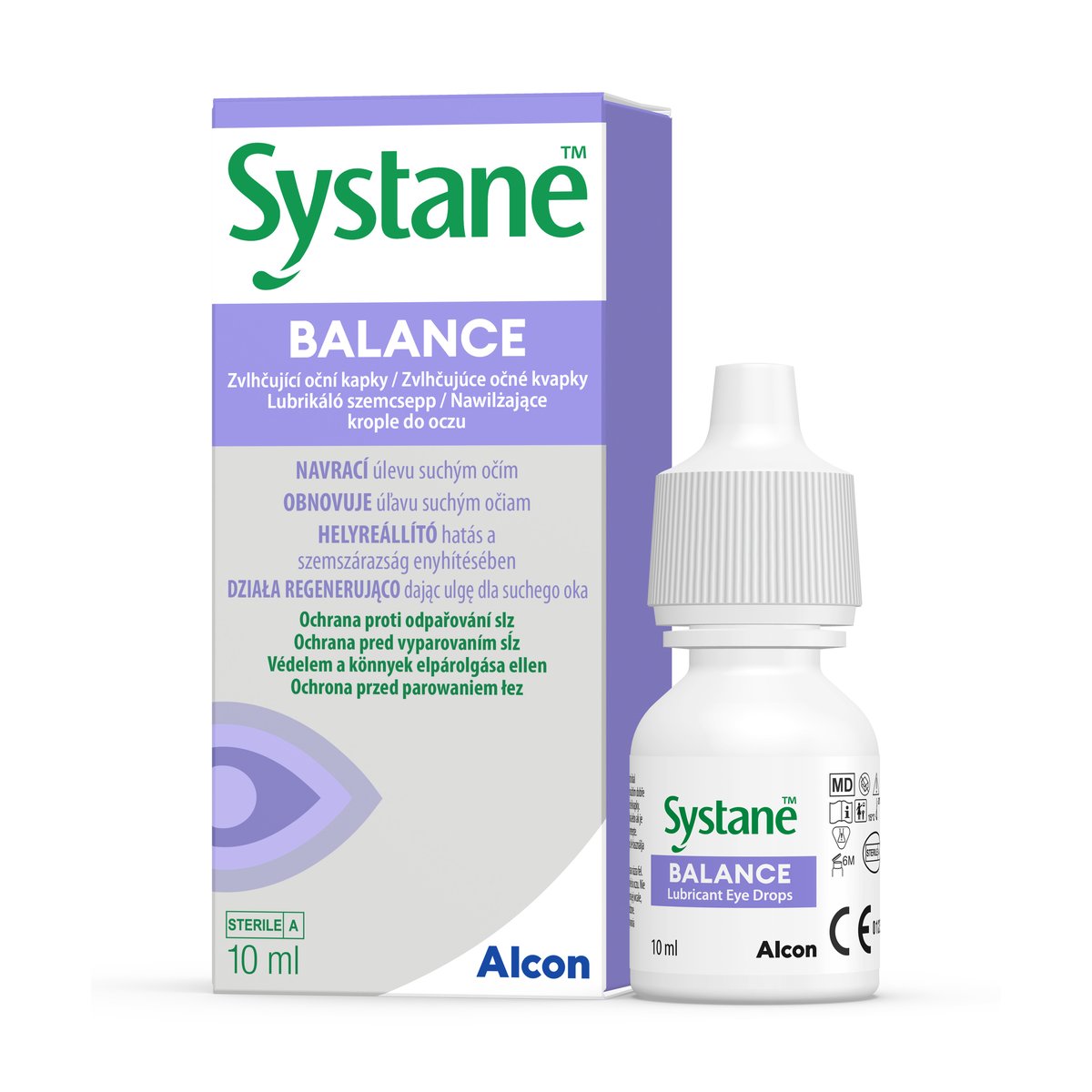Levně Systane BALANCE zvlhčující oční kapky 10ml