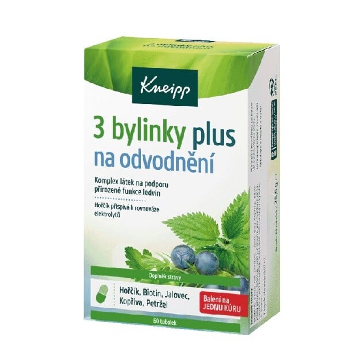 KNEIPP 3 bylinky plus na odvodnění tob.60