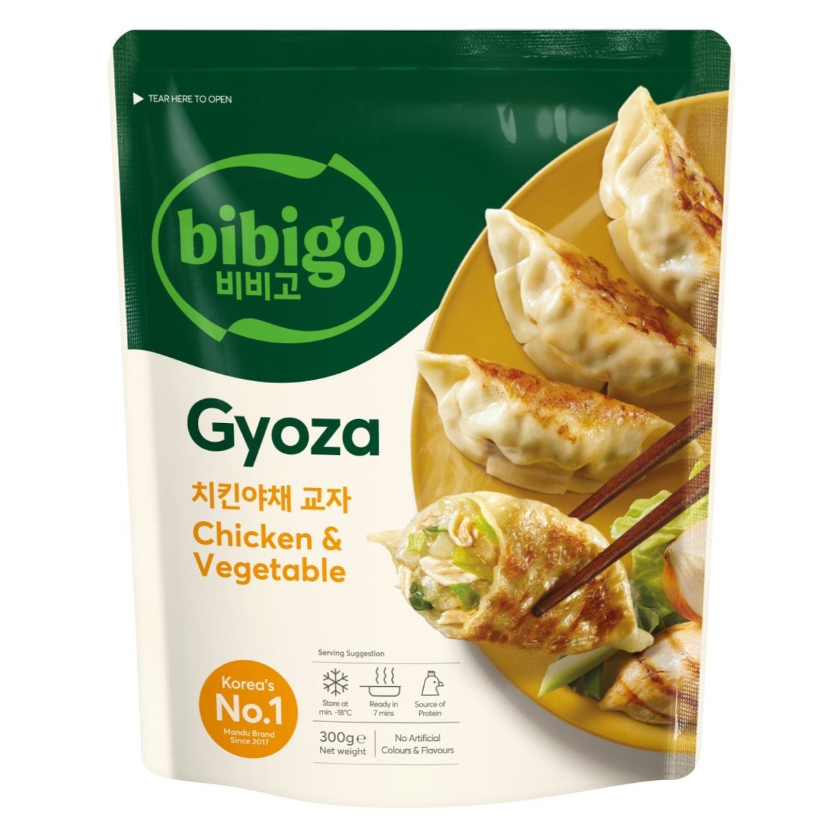 Bibigo Gyoza kuře a zelenina