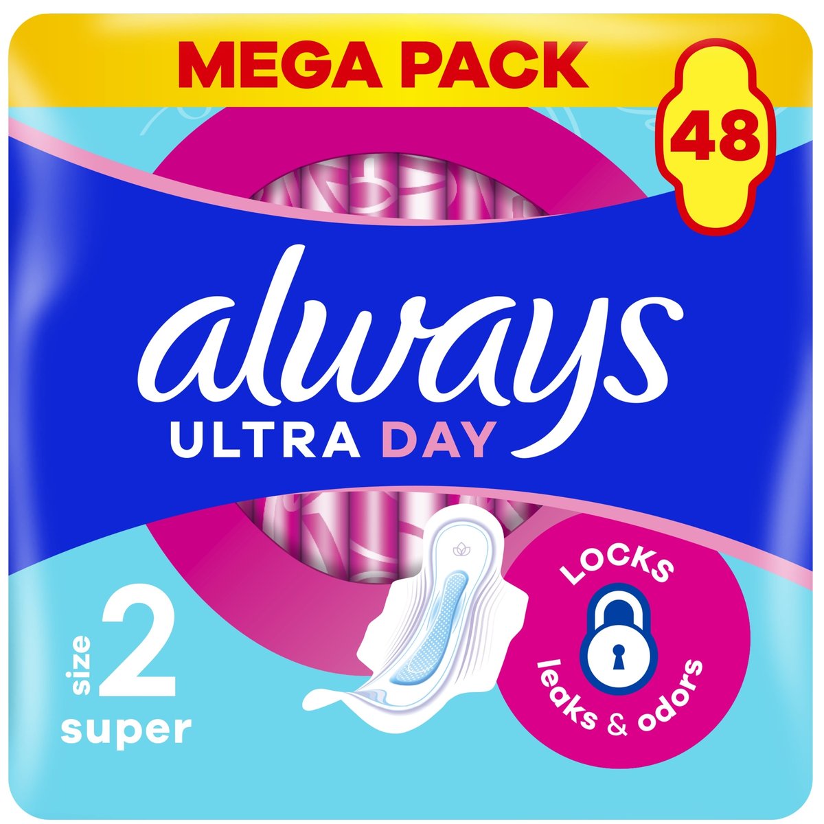 Always Ultra Den Long hygienické vložky