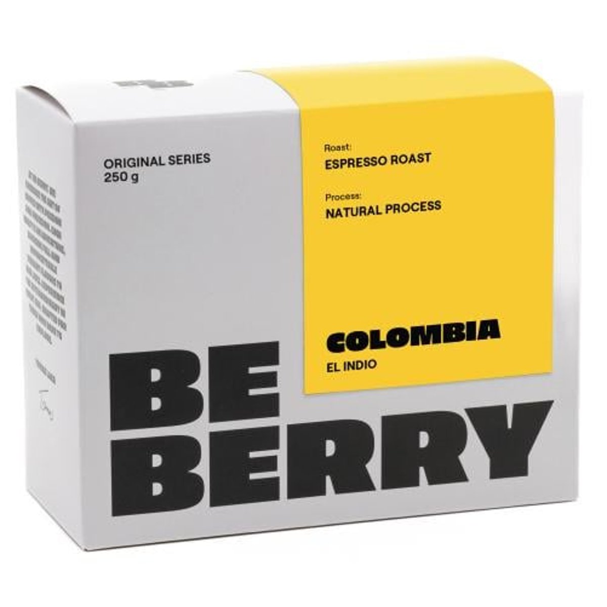 BeBerry Coffee Kolumbie El Indio espresso zrnková káva