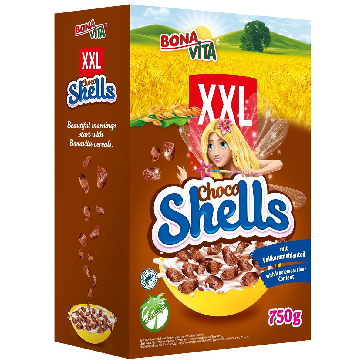 Bonavita Choco shells čokoládové mušličky XXL