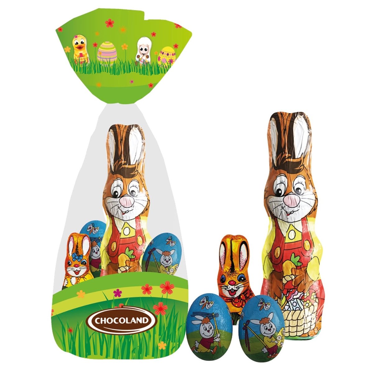 Chocoland Velikonoční balíček mléčná čokoláda