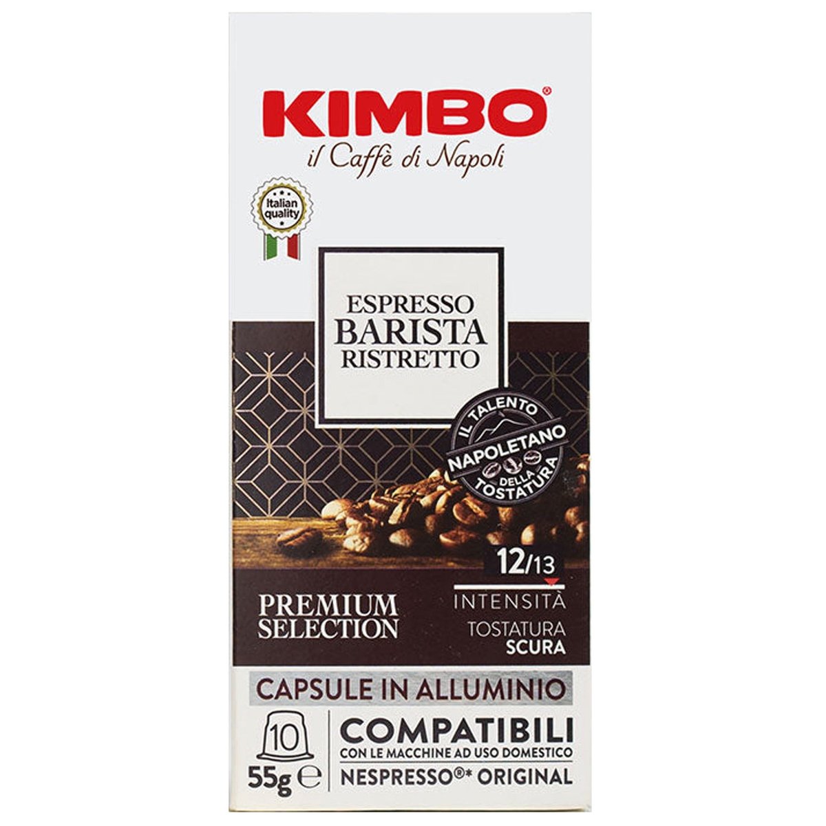 Kimbo Barista ristretto kávové kapsle