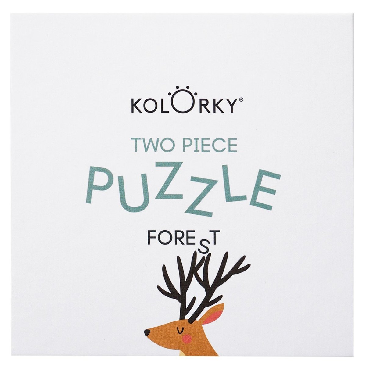 Kolorky Puzzle Two Piece Forest puzzle 10 ks