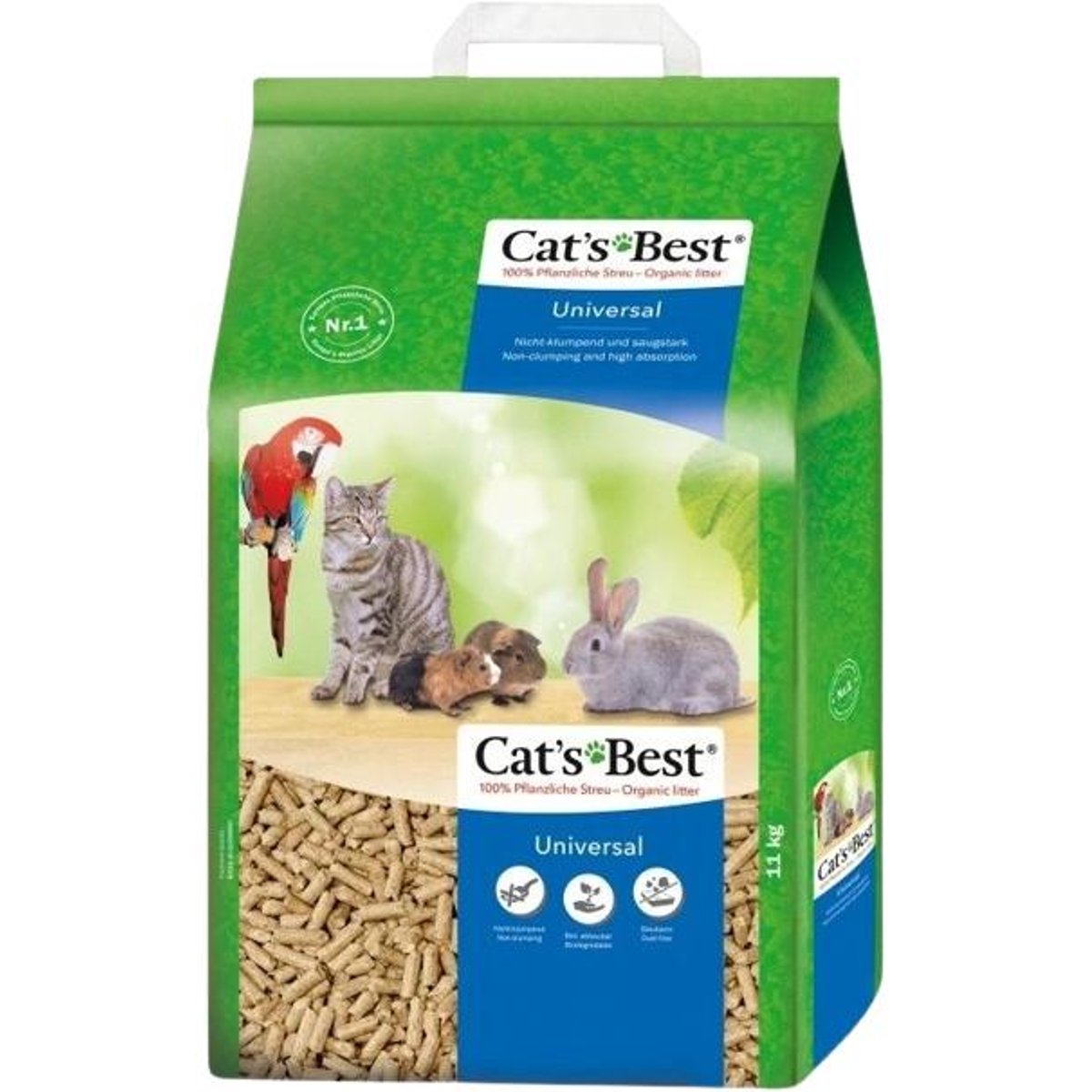 Cats Best Universal podestýlka peletková (11 kg)